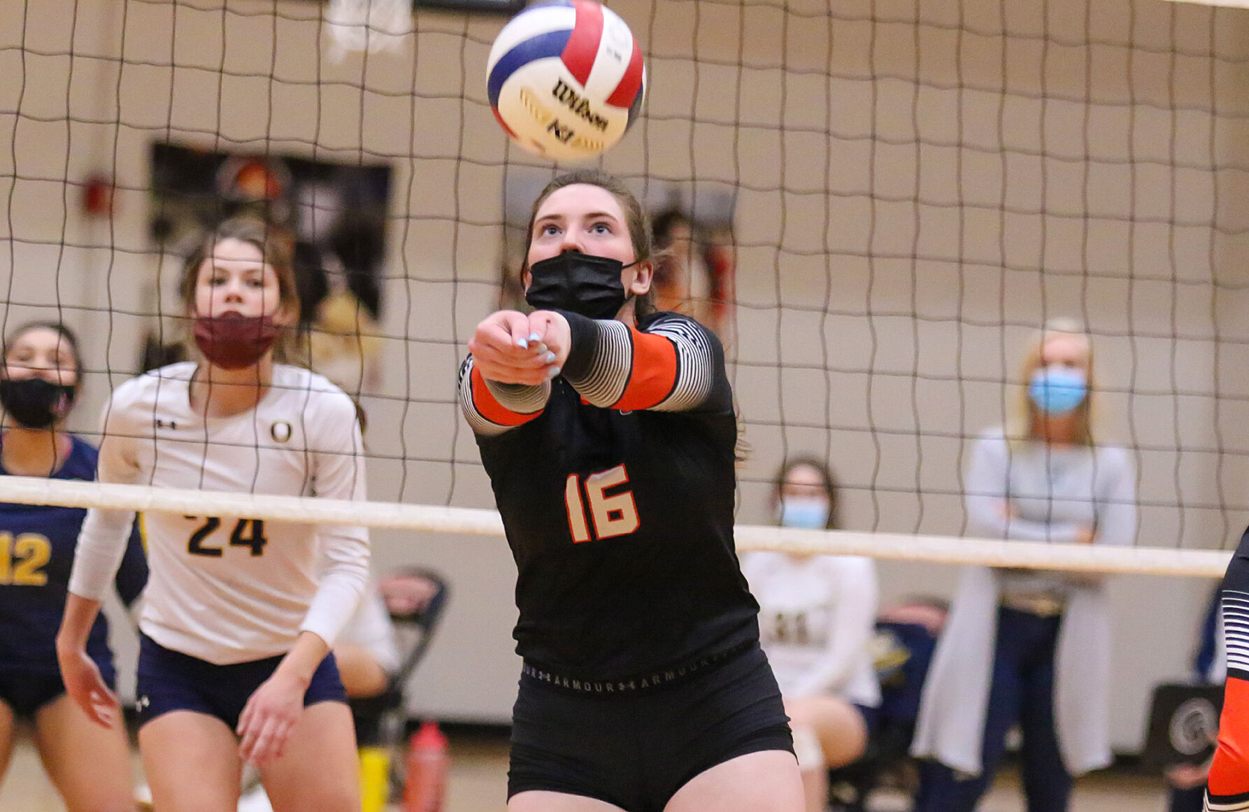 Edwardsville vs. O'Fallon girls volleyball